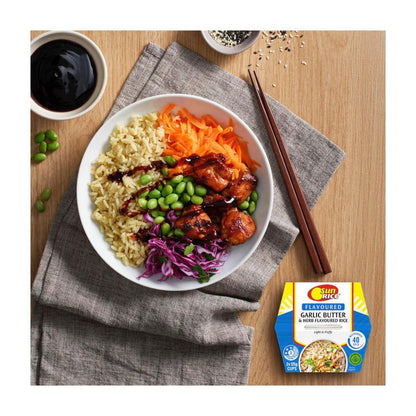 Sunrice Herb & Garlic Flavoured Rice Cup - 250g
