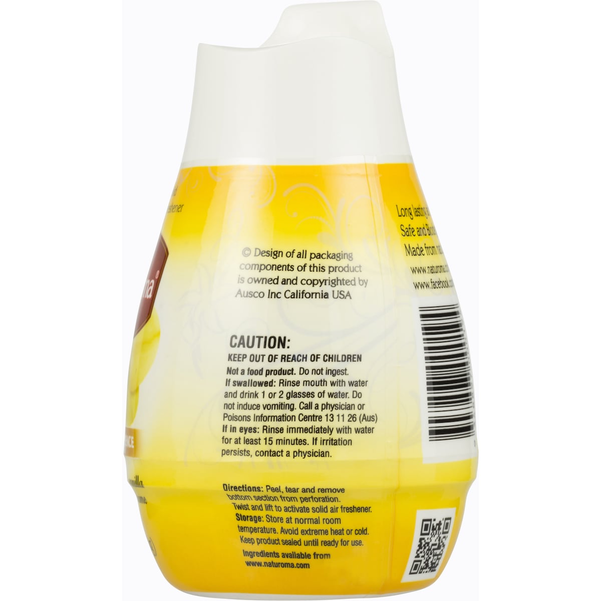 Naturoma Long Lasting Gel Air Freshener Assorted 220g Each