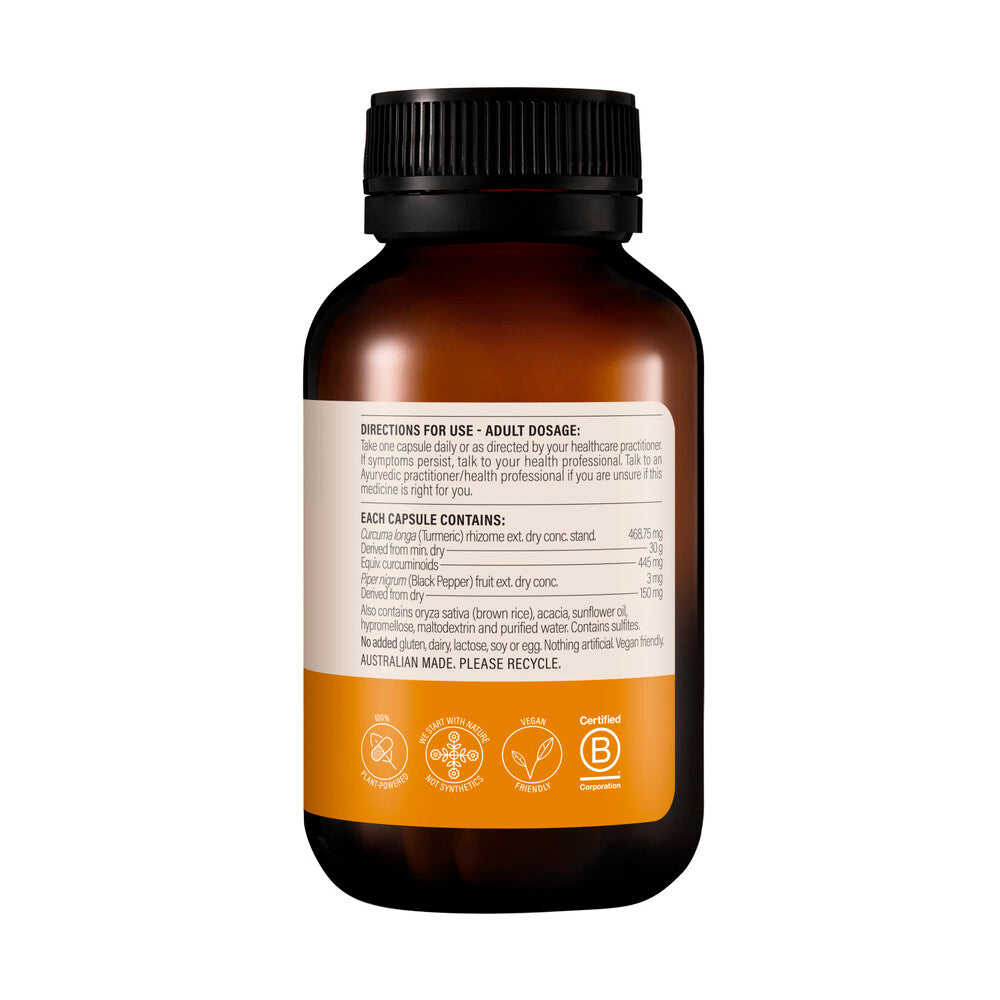 Wanderlust High Strength Turmeric Capsules - 60 pack
