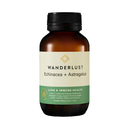 Wanderlust Echinacea + Astragalus Caps - 60 pack