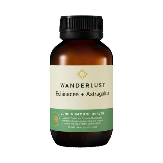 Wanderlust Echinacea + Astragalus Caps - 60 pack