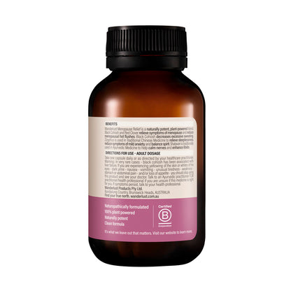 Wanderlust Menopause Relief Capsules - 30 pack