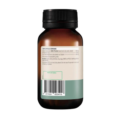 Wanderlust High Strength Milk Thistle Capsules - 30 pack