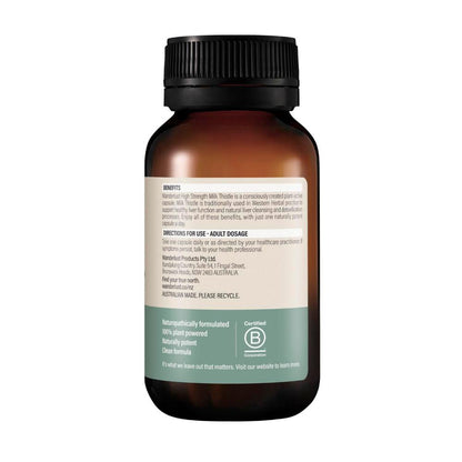 Wanderlust High Strength Milk Thistle Capsules - 30 pack