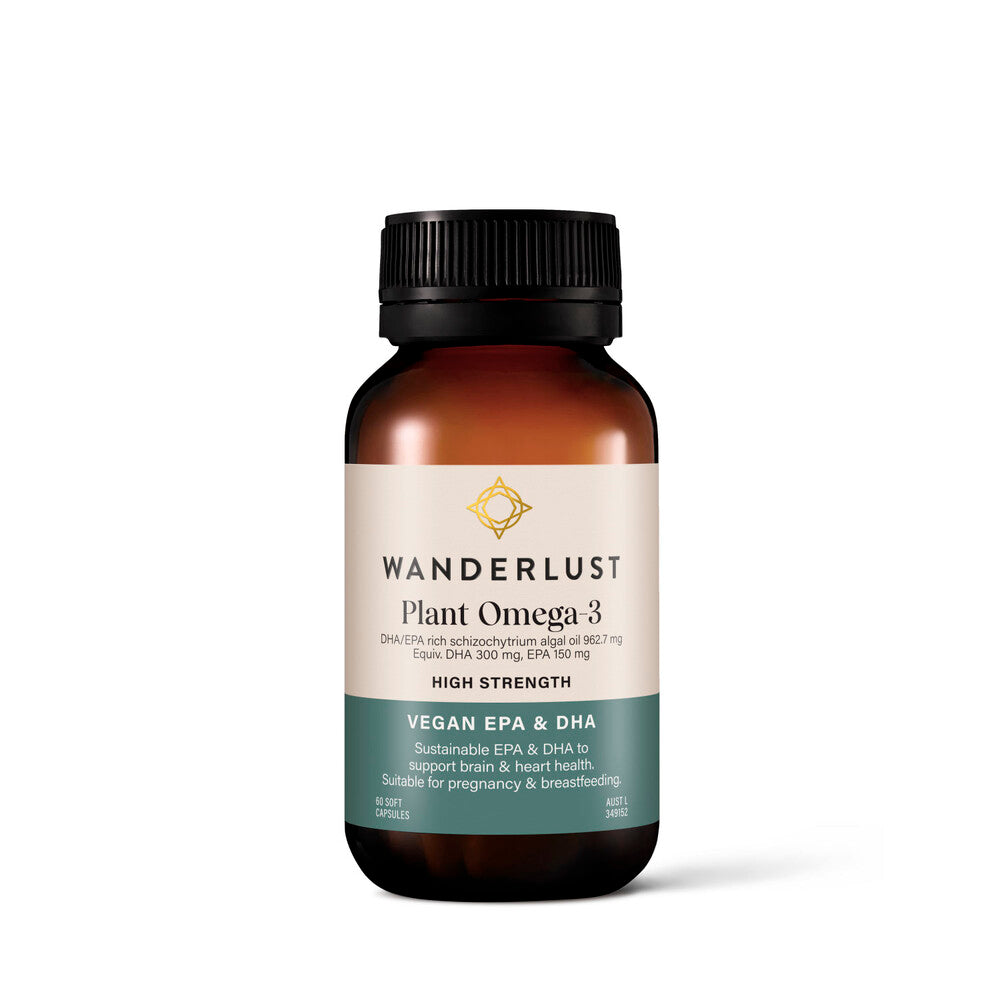 Wanderlust Plant Omega-3 Caps - 30 pack