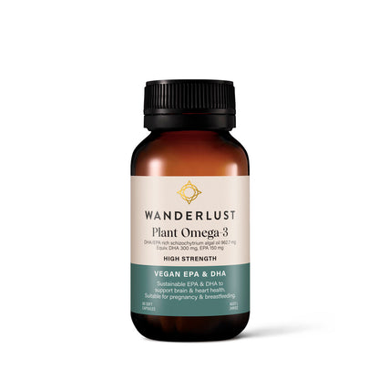 Wanderlust Plant Omega-3 Caps - 30 pack