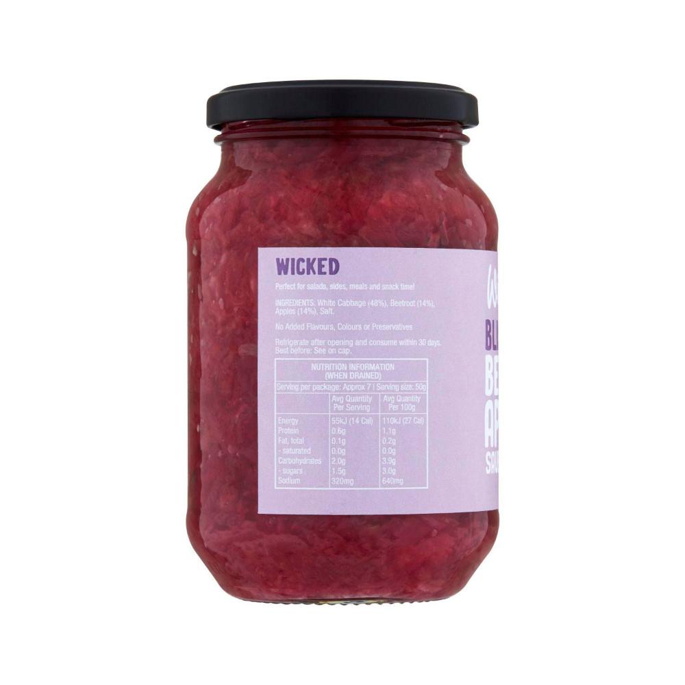 Wicked Beetroot & Apple Sauerkraut - 460g