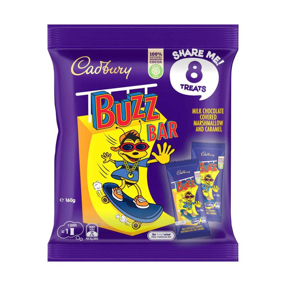 Cadbury Buzz Bar Share Pack - 160 GRAM