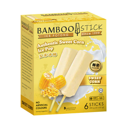Bamboostick Ice Potong Sweet Corn 6 Pack - 390g