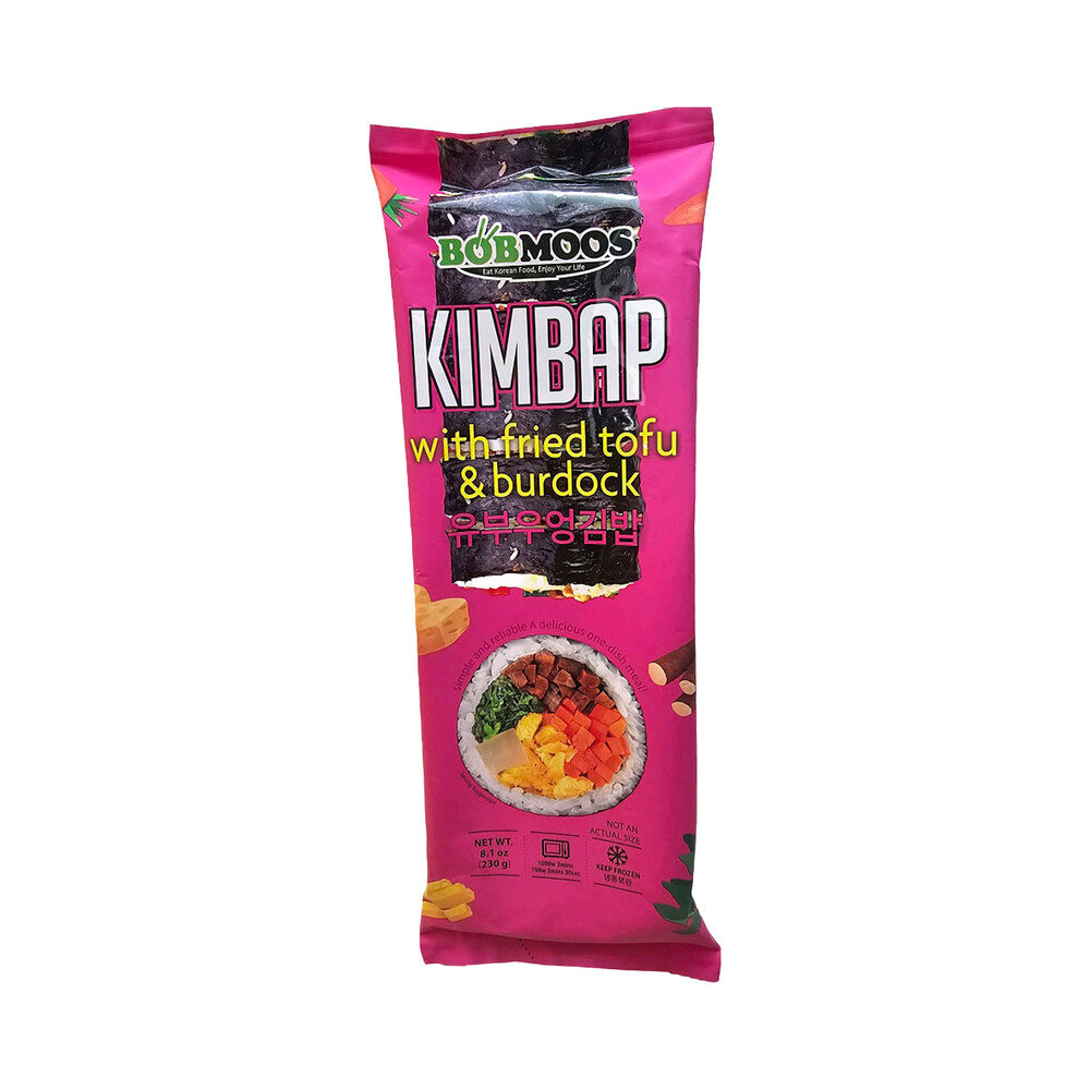 Bobmoos Fried Tofu & Burdock Kimbap - 230g