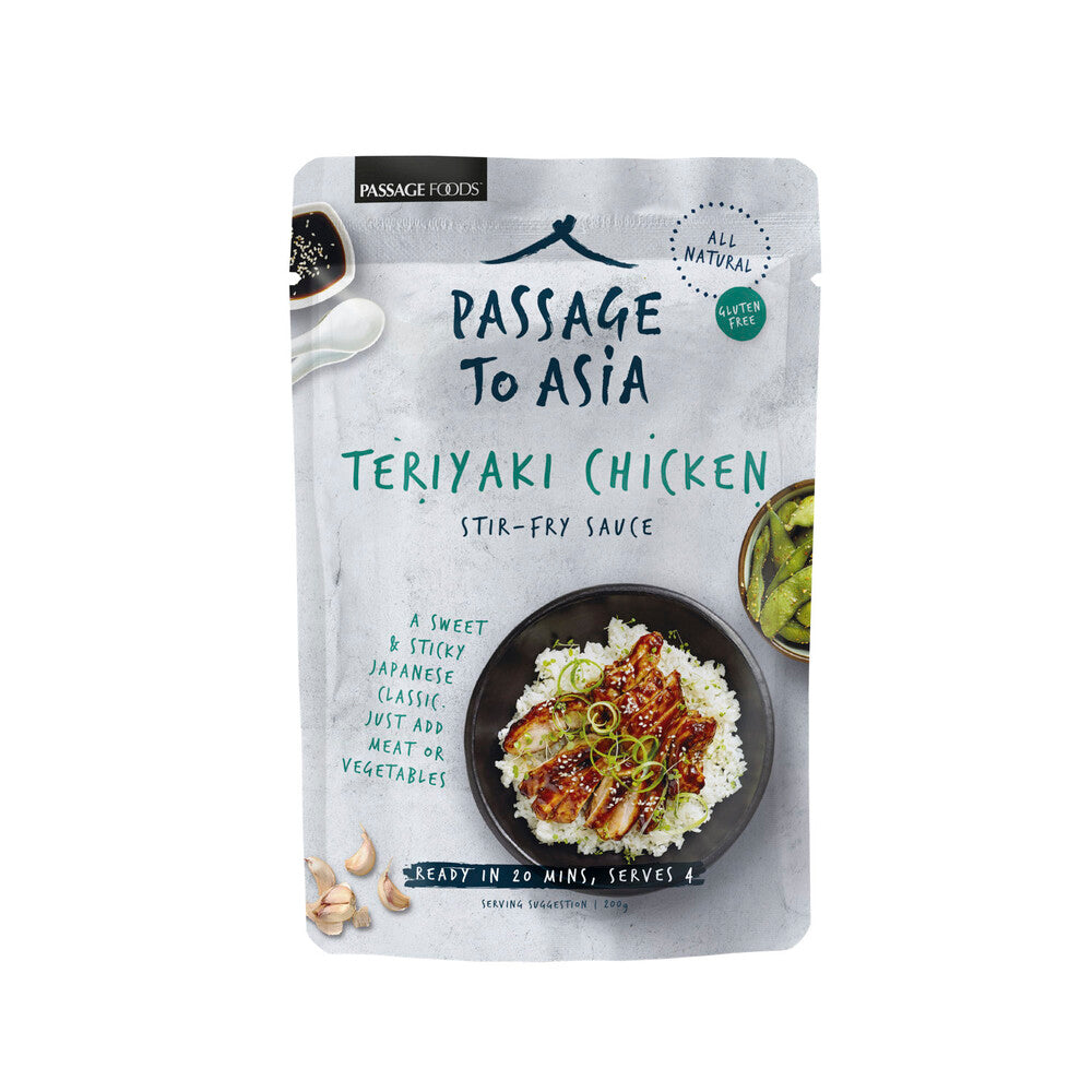 Passage Foods Passage To Asia Teriyaki Chicken Stir Fry Sauce - 200g