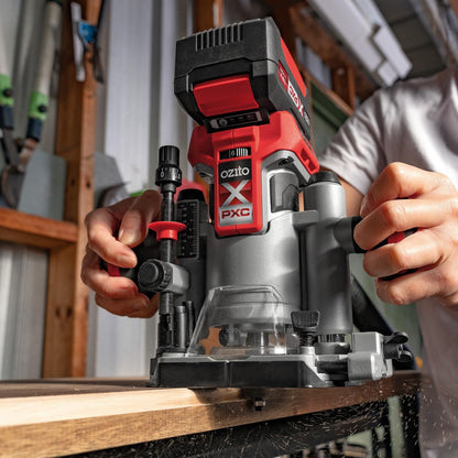 Ozito PXC Brushless Plunge Router - PXBPRS 018 - 250 x 250 x 160mm