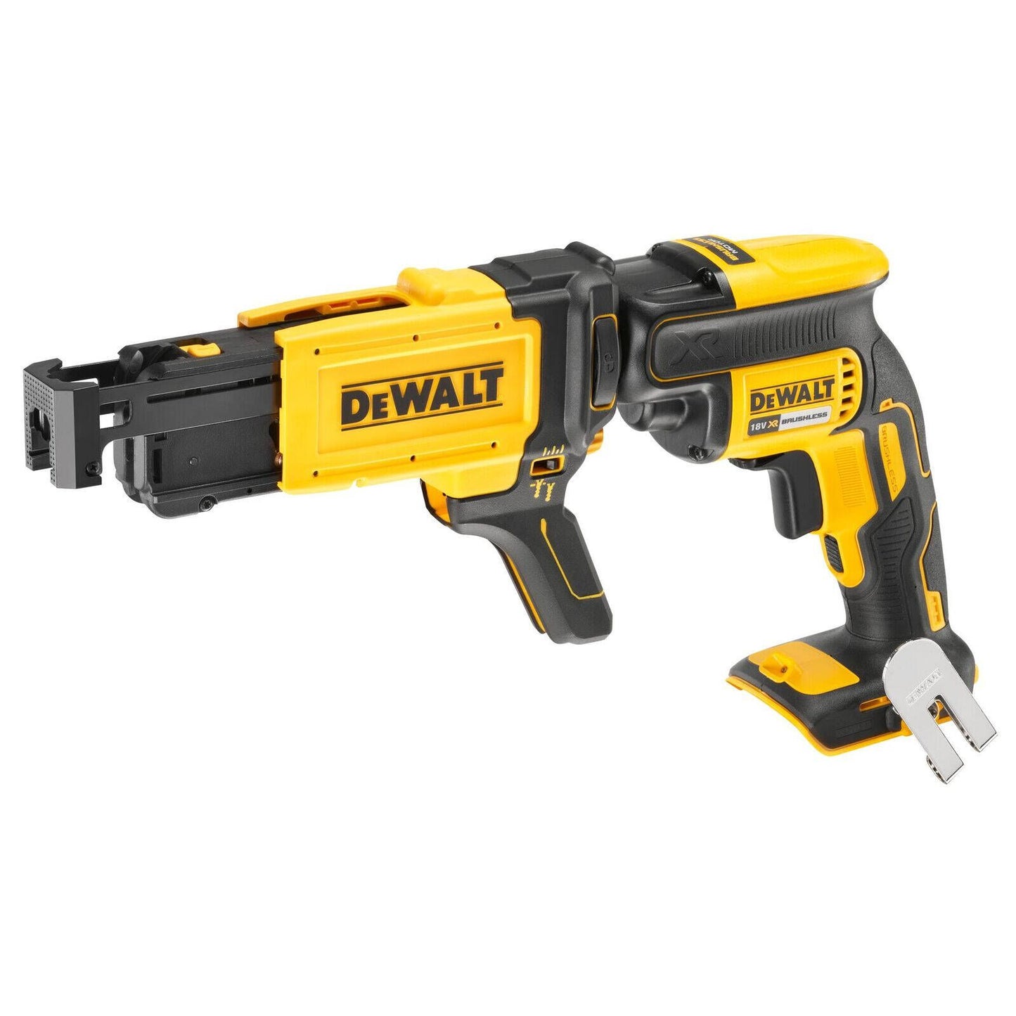 DeWalt XR Brushless Collated Screw Gun - 18V - 225 x 80 x 385mm - Skin Only