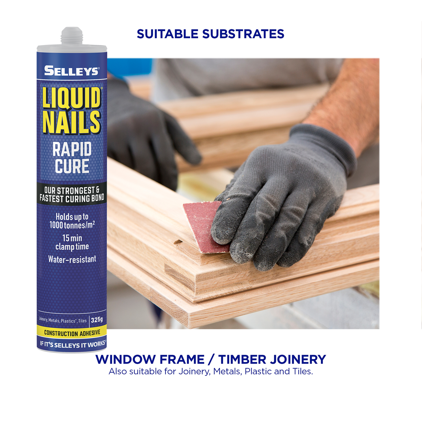 Selleys Liquid Nails Rapid Cure - 325g