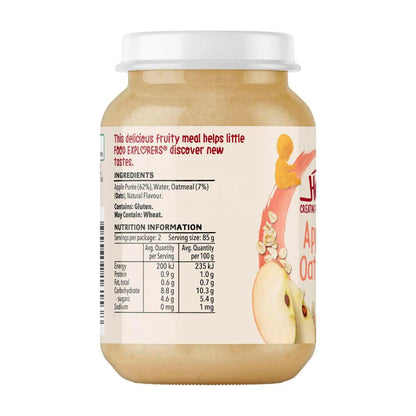Heinz Apple & Oatmeal Puree Baby Food Jar 6+ Months - 170g
