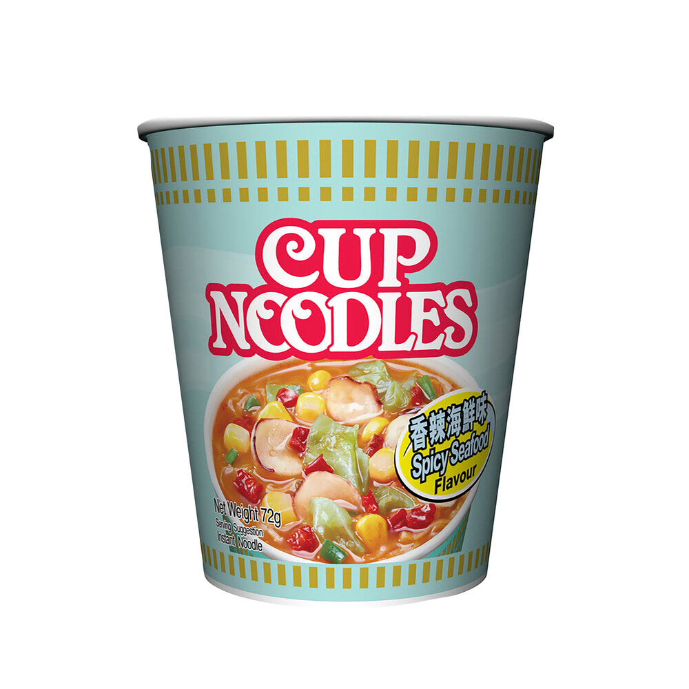 Nissin Spicy Seafood Noodle Cup - 72g