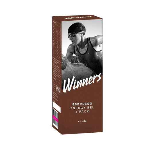 Winners Energy Gel Espresso 4 Pack - 180g