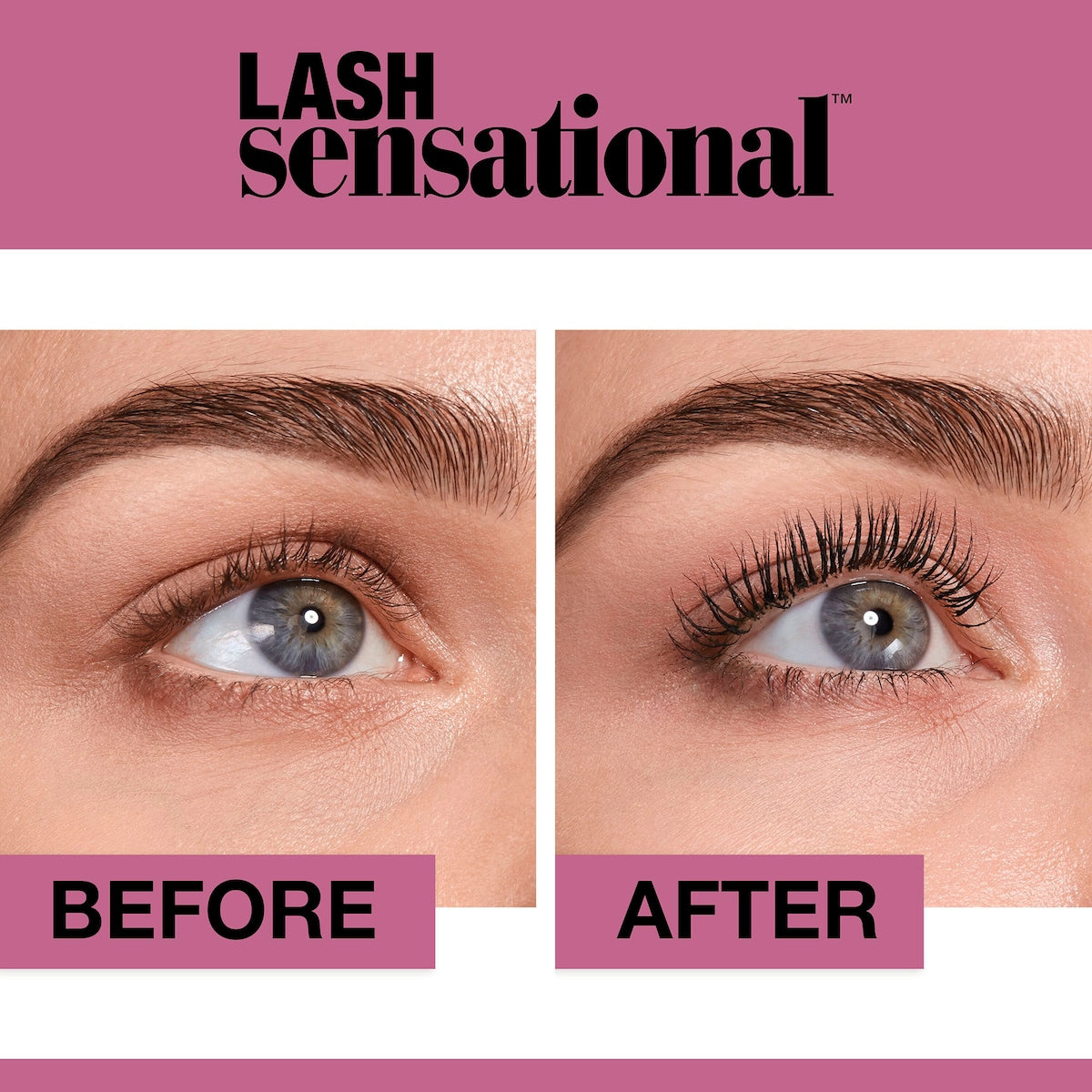 Maybelline Lash Sensational Waterproof Mascara Very Black 9ml
