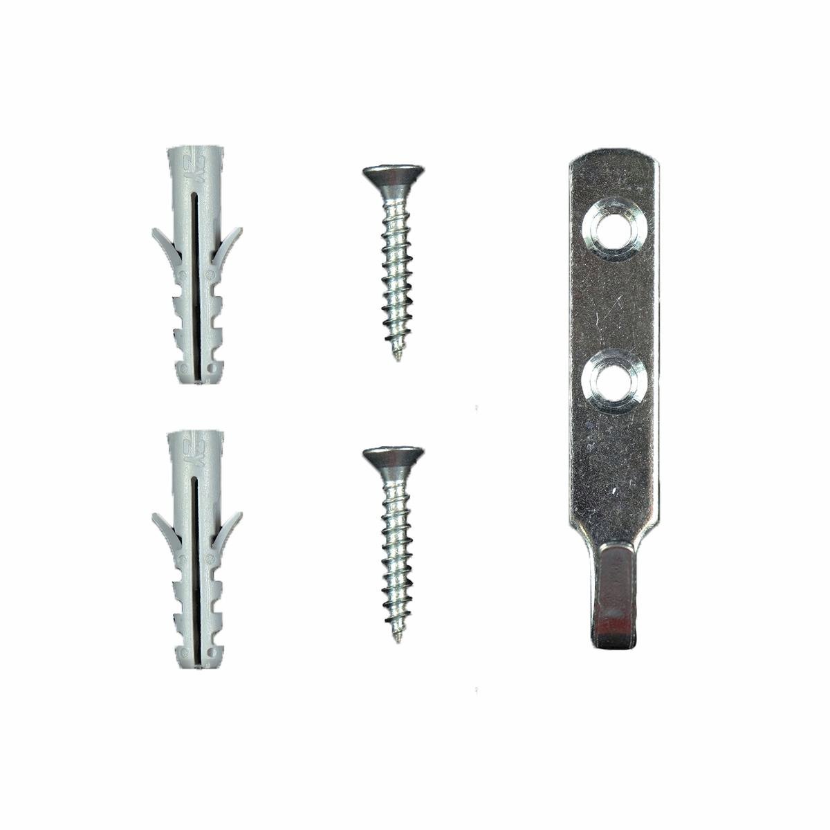 Everhang Picture Hanging J Hook - 47mm x 21mm x 120mm - Steel - Heavy Duty - 4 Pack