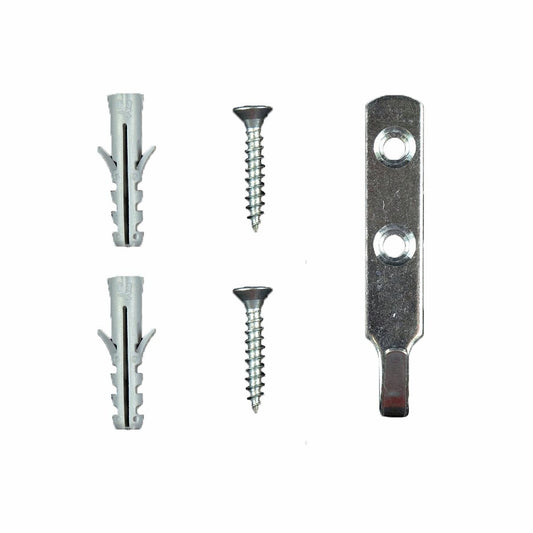Everhang Picture Hanging J Hook - 47mm x 21mm x 120mm - Steel - Heavy Duty - 4 Pack