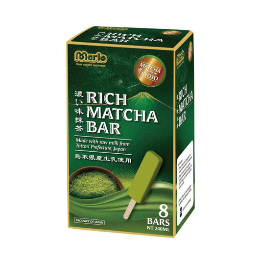 Marlo Rich Matcha Bars 8 Pack - 240mL