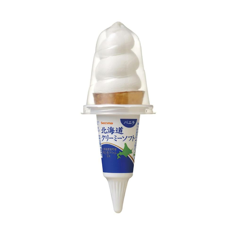 Secoma Hokkaido Creamy Vanilla Soft Serve - 170mL