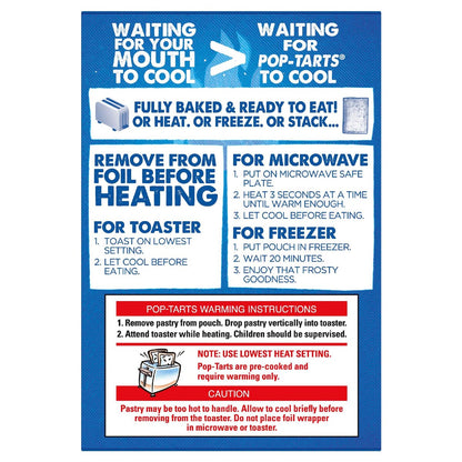 Kellogg's Pop Tarts Frosted Chocotastic Toaster Pastries 384g
