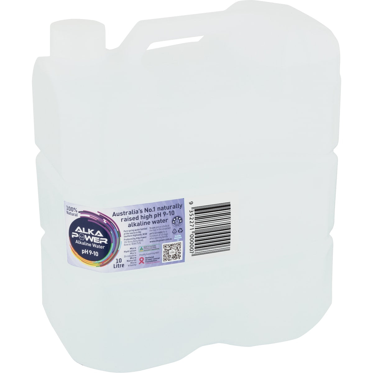 Alka Power Alkaline Spring Water 10L