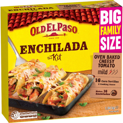 Old El Paso Bulk Enchilada Kit Mexican Style 1.04kg