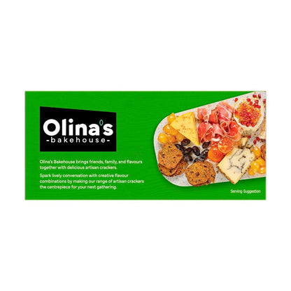 Olina's Bakehouse Artisan Crackers Garlic & Thyme - 90g