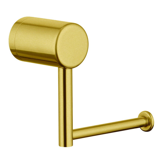 Evekare Brushed Brass Toilet Roll Holder - 1159 x 81 x 140mm