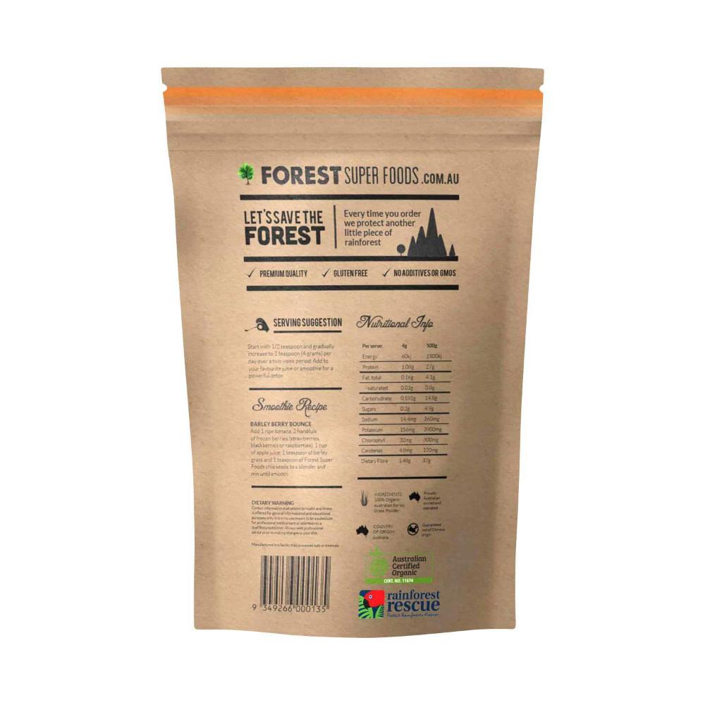 Forest Super Foods Australian Barley Grass Powder - 500g