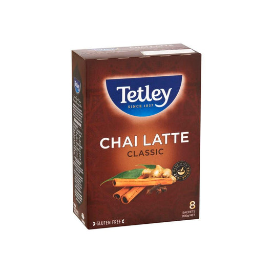 Tetley assic Chai Latte Tea Sachets 8 Pack - 200g