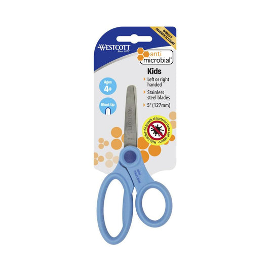 Westcott Kids Antimicrobial 5in (127mm) Scissors - 1 Each