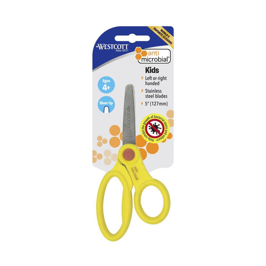 Westcott Kids Antimicrobial 5in (127mm) Scissors - 1 Each