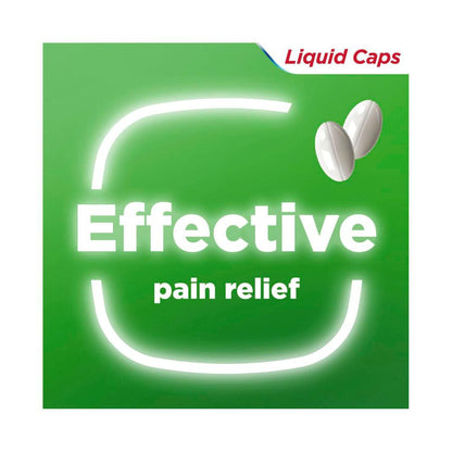 Panadol Liquid Paracetamol Pain Relief Capsules - 16 Pack