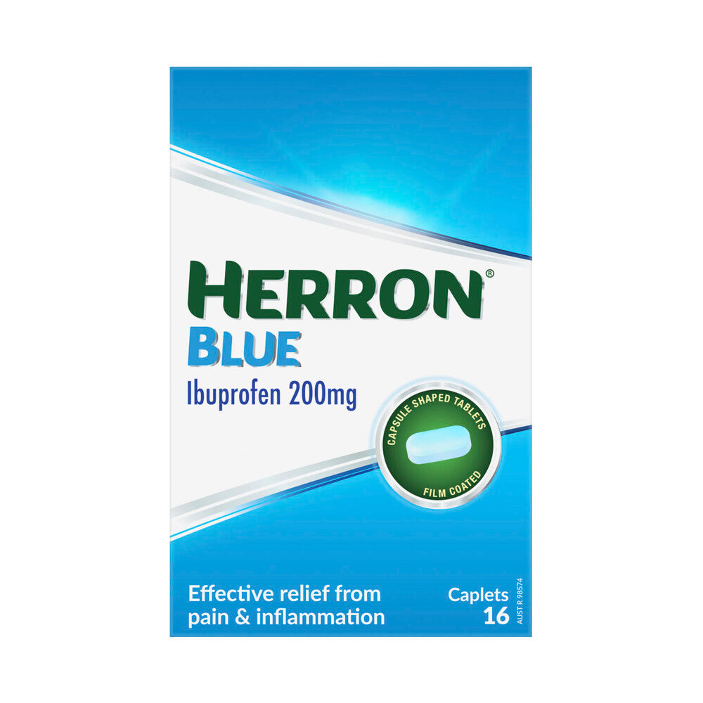 Herron Blue Ibuprofen - 16 Pack