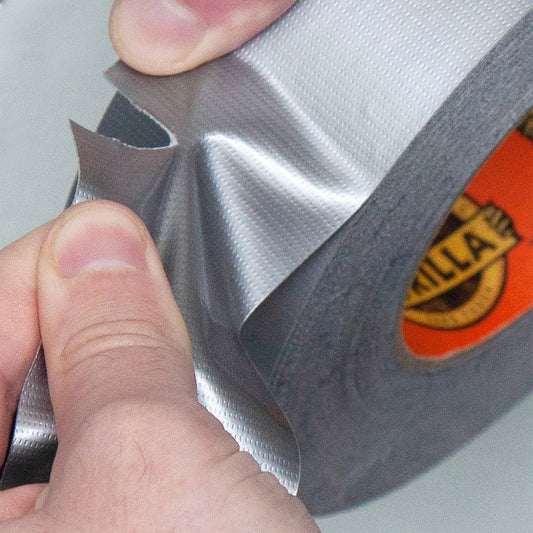 Gorilla Silver Cloth Tape - 48mm x 9m