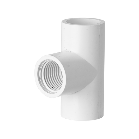 Holman PVC Faucet Tee - 15mm x 1/2 Inch