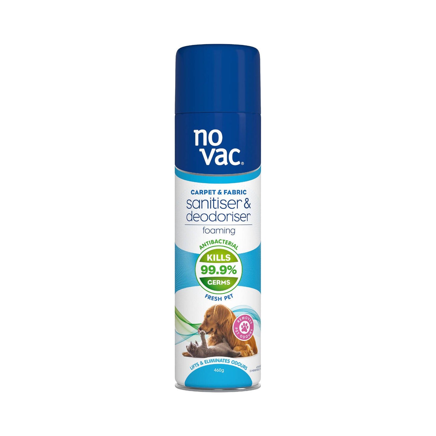 No Vac Fresh Pet Foaming Sanitiser & Deodoriser - 460g