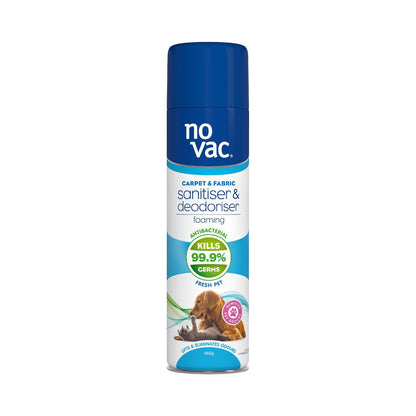 No Vac Fresh Pet Foaming Sanitiser & Deodoriser - 460g
