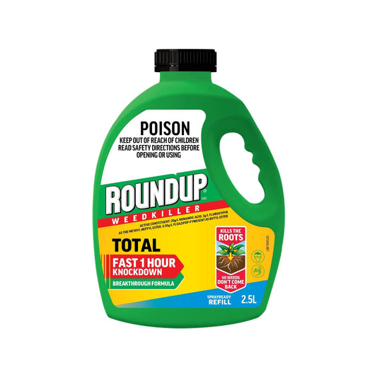 Roundup Total Weedkiller Refill - 2.5L