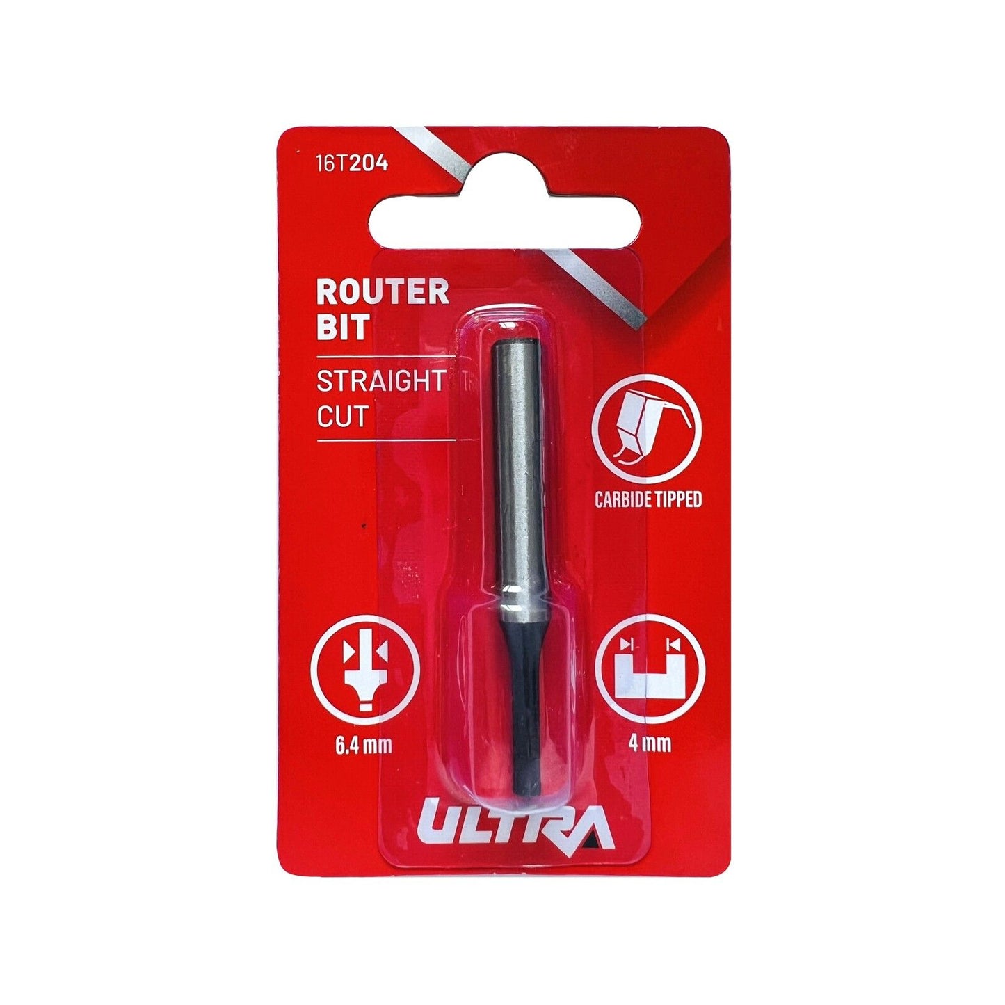 Ultra Router Bit - Straight - 4mm