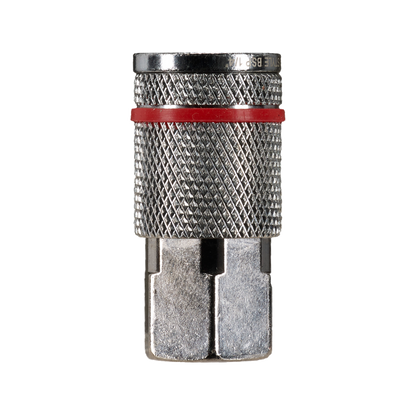 Powerfit Ryco Female Coupler - 1/4" BSP - Steel