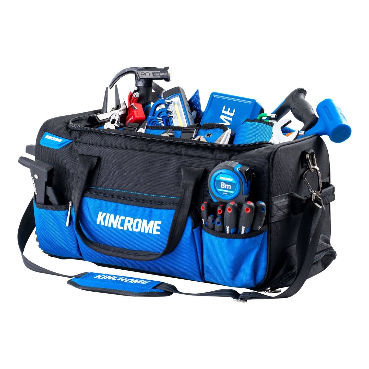 Kincrome 550mm Wheelie Duffle Bag - 14 Pockets