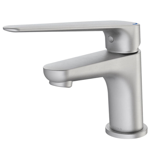 Homecare By Caroma Basin Mixer - Brushed Nickel - 40 x 150 x 175mm