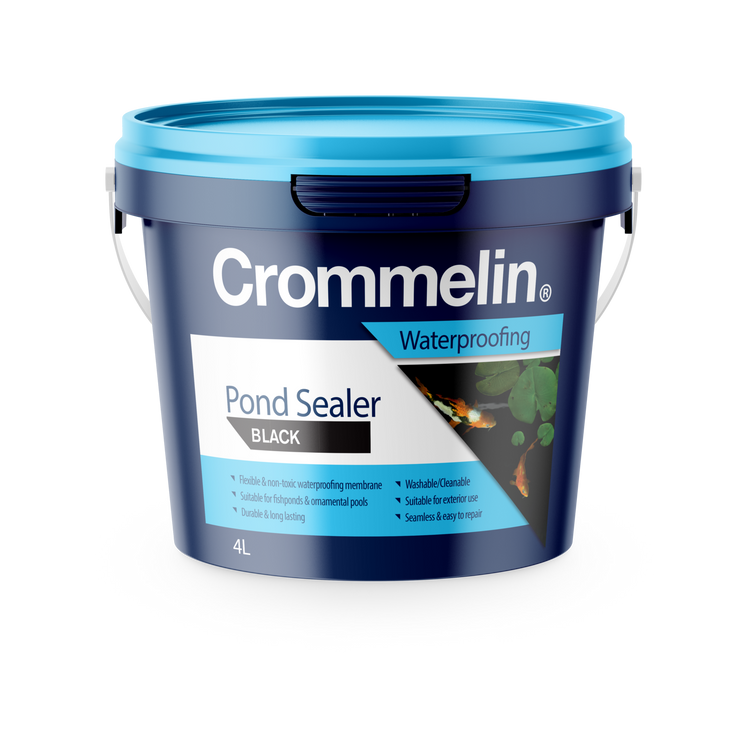 Crommelin 4L Black Pond Sealer