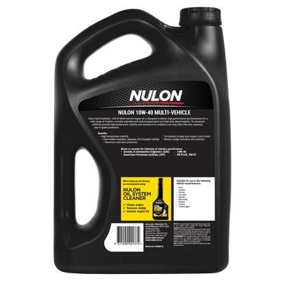 Nulon Semi Synthetic Engine Oil - 10W-40 - 5L