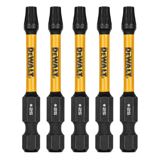 Dewalt Flextorq Screwdriver Bit - 57mm TX25 - 5 Pack