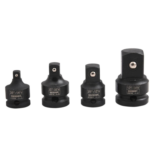 Kincrome 4 Piece Impact Adaptor Set - Cr-Mo Steel - Durable Design